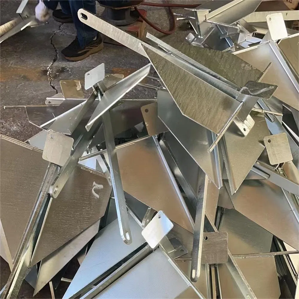 100lbs Galvanized Hhp Welded Danforth Anchor for Ship/Boat/Yatch