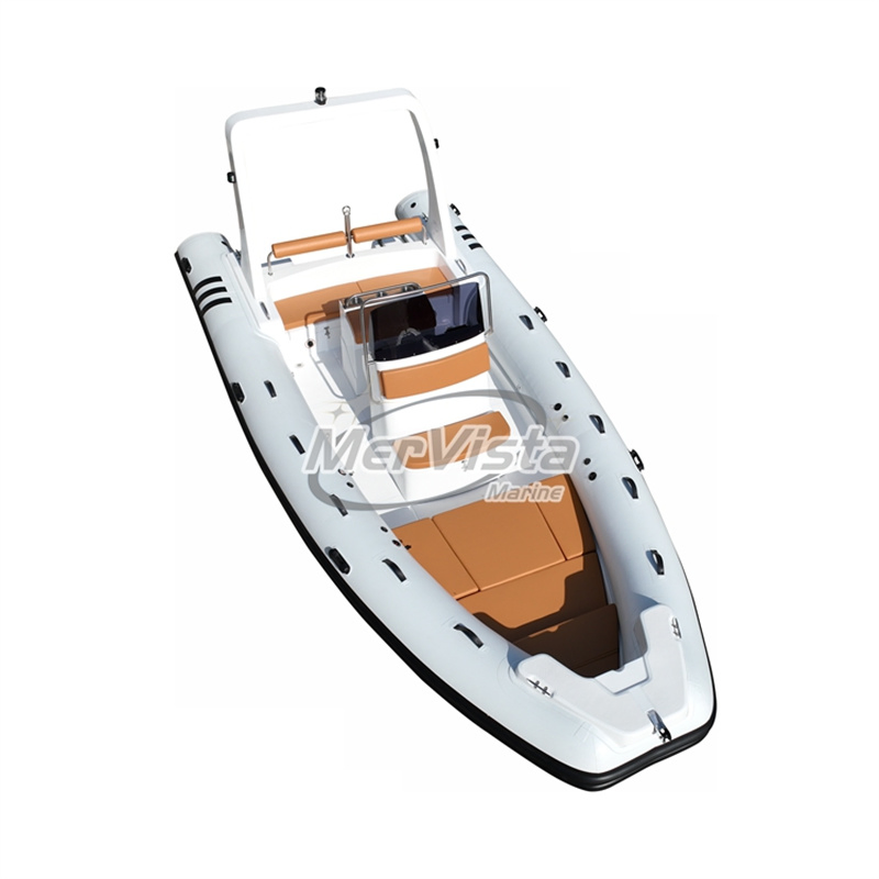 Semi-Rigid Inflatable Rib 680 Orca/Hypalon Fiberglass Rib Inflatable Vessels Fishing Boats