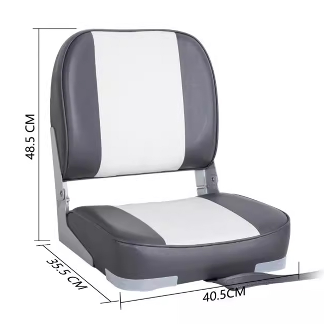 Boat Seat with PU Hinge Different Color Marine Ship Fixed Adjustable Chair
