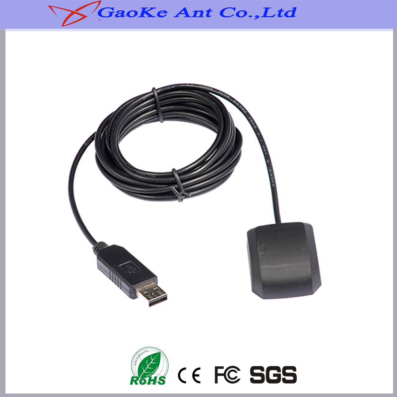 GPS Active Antenna/External Antenna, Car Marine GPS Antenna with MMCX Connector 28dBi High Gain GPS Antenna