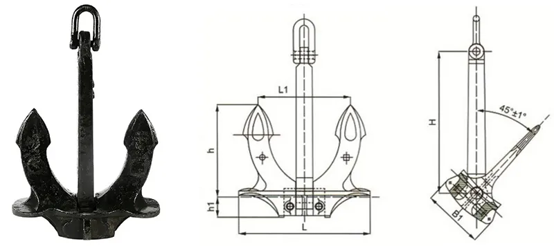 Hall Anchor Drawing