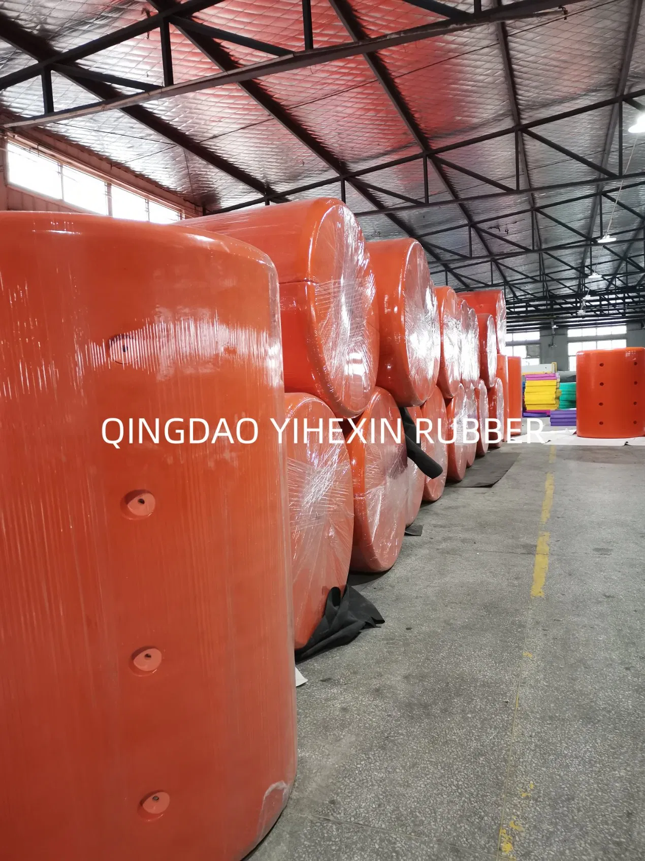 EVA Boat Foam Filled Solid Marine Fenders with Polyurethane for Ships/Vessels/Fishing Boat/Warships