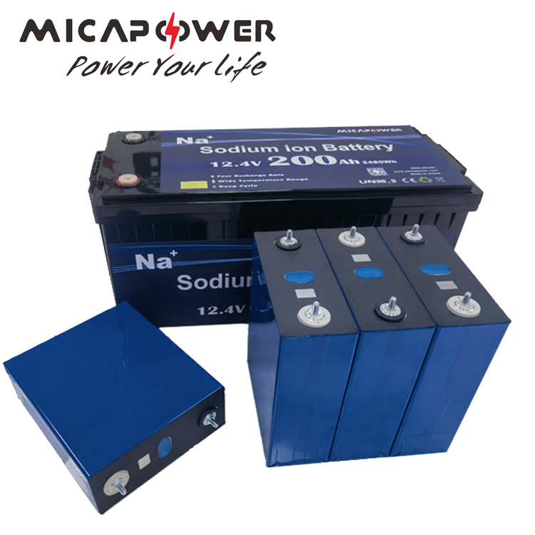 Mica Factory Un38.3 12V 200ah Sib Battery 200ah Sodium Ion Na Ion Battery Boat Power Supply Natrium RV Yacht Solar Energy Storage Battery Pack