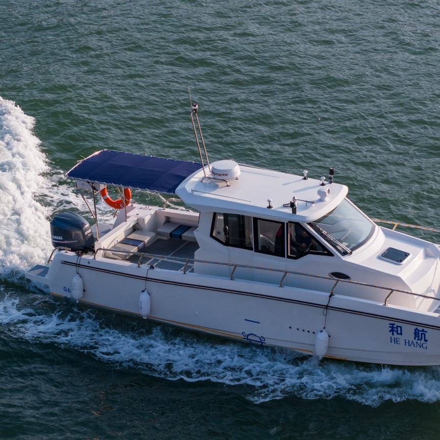 Low MOQ Durable Coastal Leisure Sailing Yacht for Sightseeing