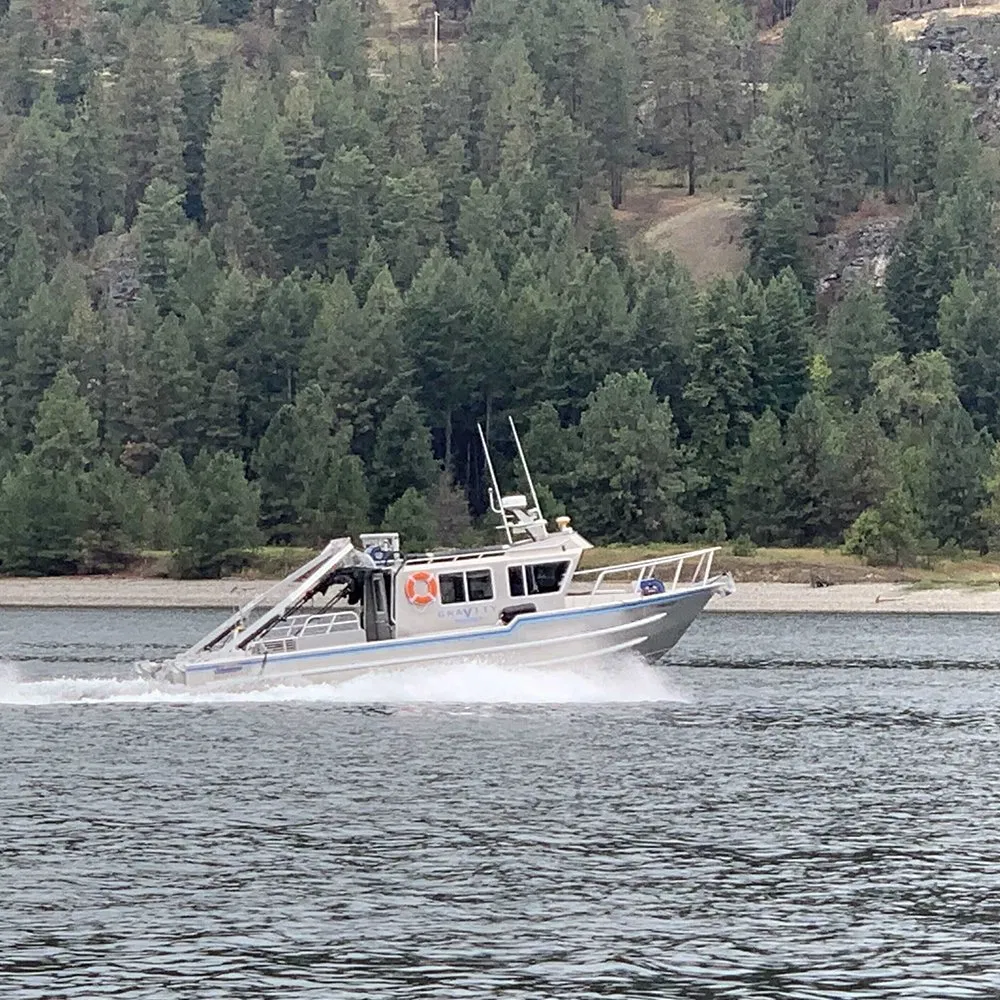 12m Marine Aluminum Welded Catamaran Hydrographic Commercial High Speed Survey Boat