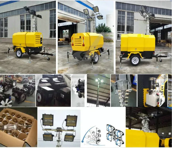 Outdoor Light Tower Display