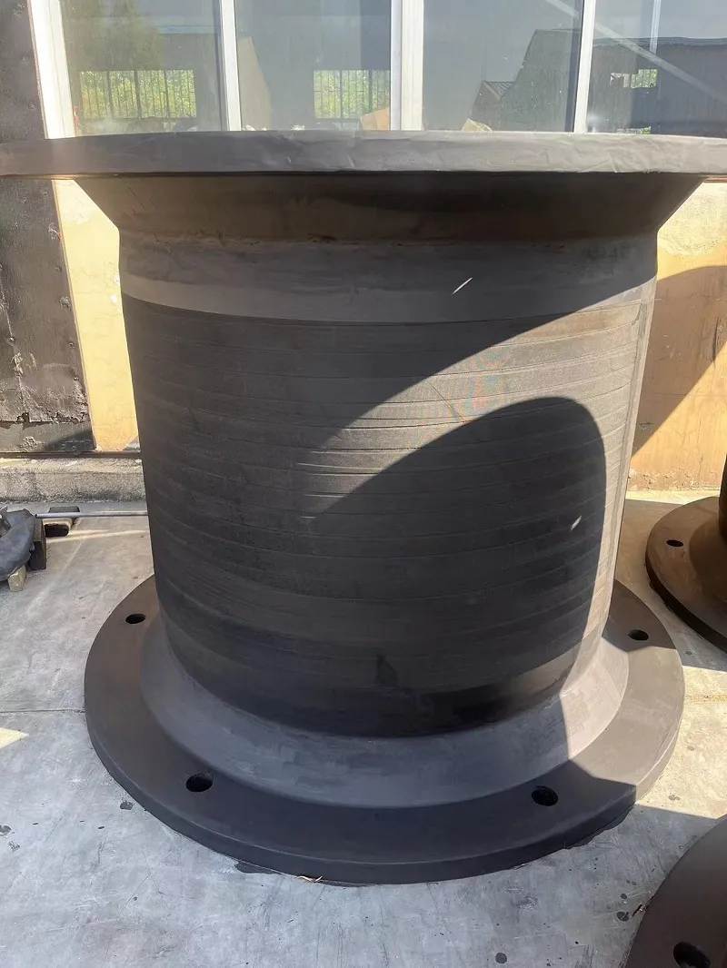Super Cell Type Rubber Fender Installation