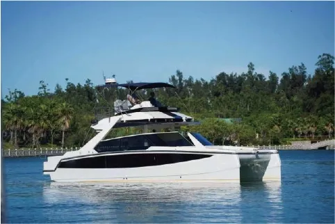 36ft Catamaran Yacht Exterior View