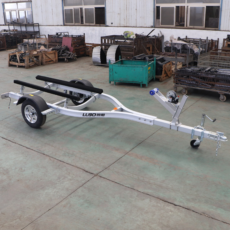 China Lubo Wholesale Small Aluminium Boat Trailer Jet Ski Trailer Aluminum