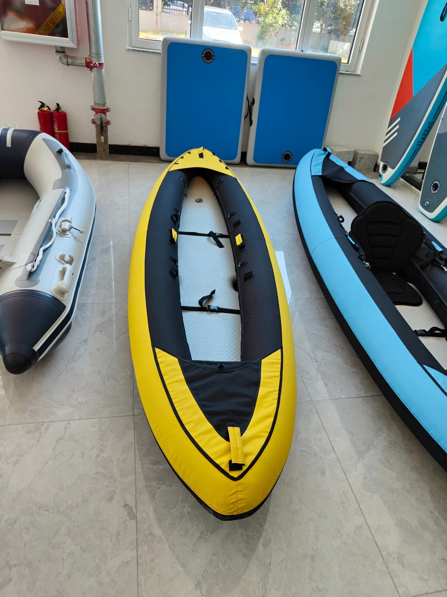 2 Person Inflatable Fishing Boat Kayak