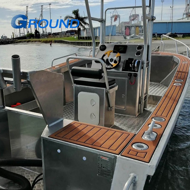 5.8m 19FT Welded Deep V Centre Console Aluminum Boat for Fishing
