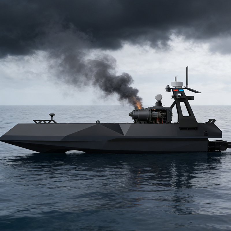 Stable Long-Distance Survey Equipment for Harsh Marine Conditions Ocean Drone