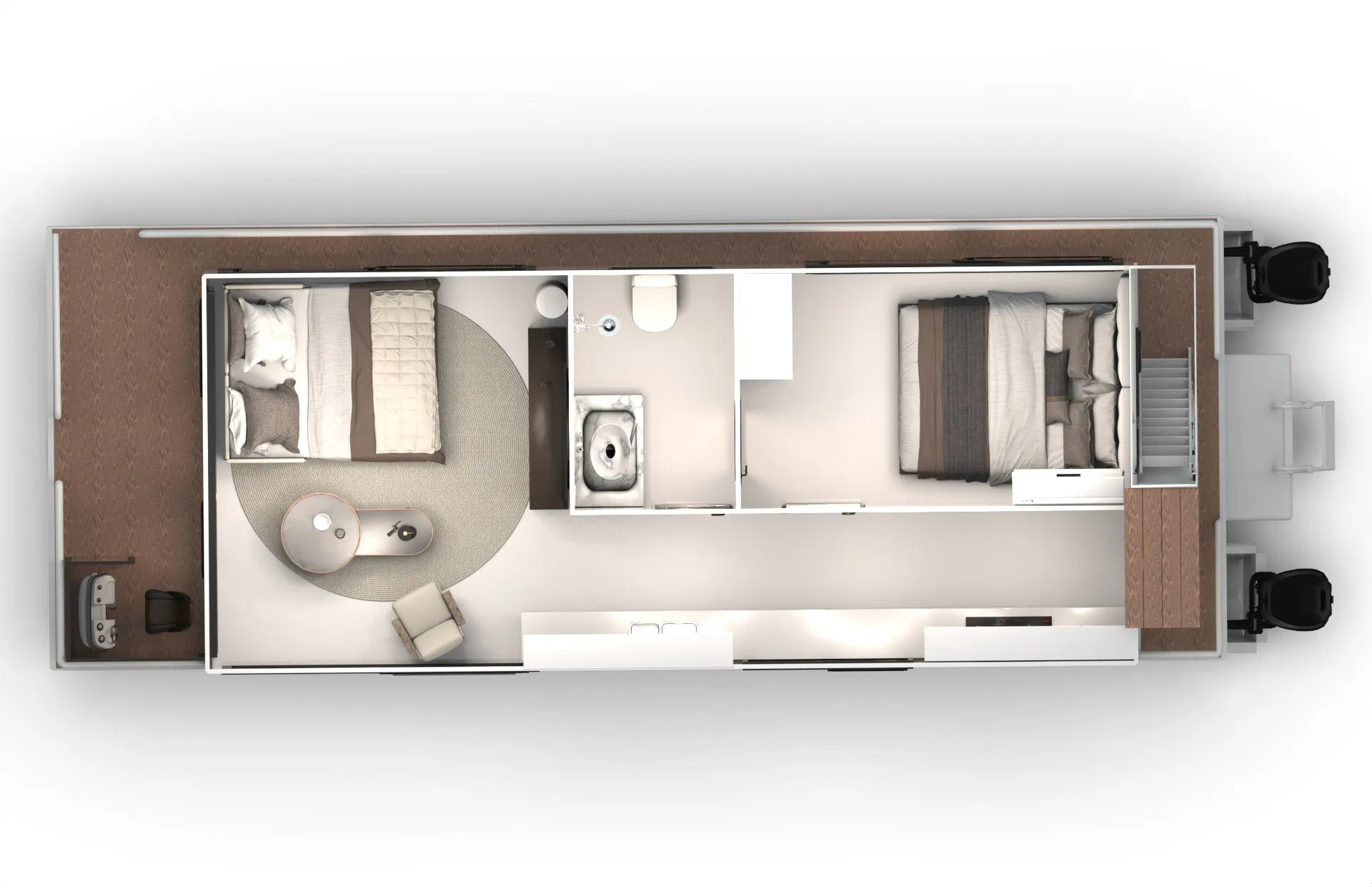 Prefab Houseboat Sea House Floating Pontoon Houseboat Yacht