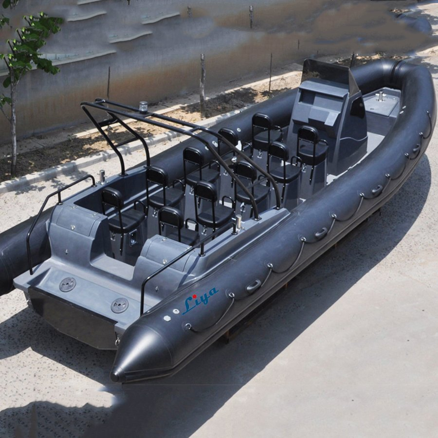 Liya 11FT to 27FT China Rigid Inflatable Boat Manufacturer Hypalon Rib Boat for Sale