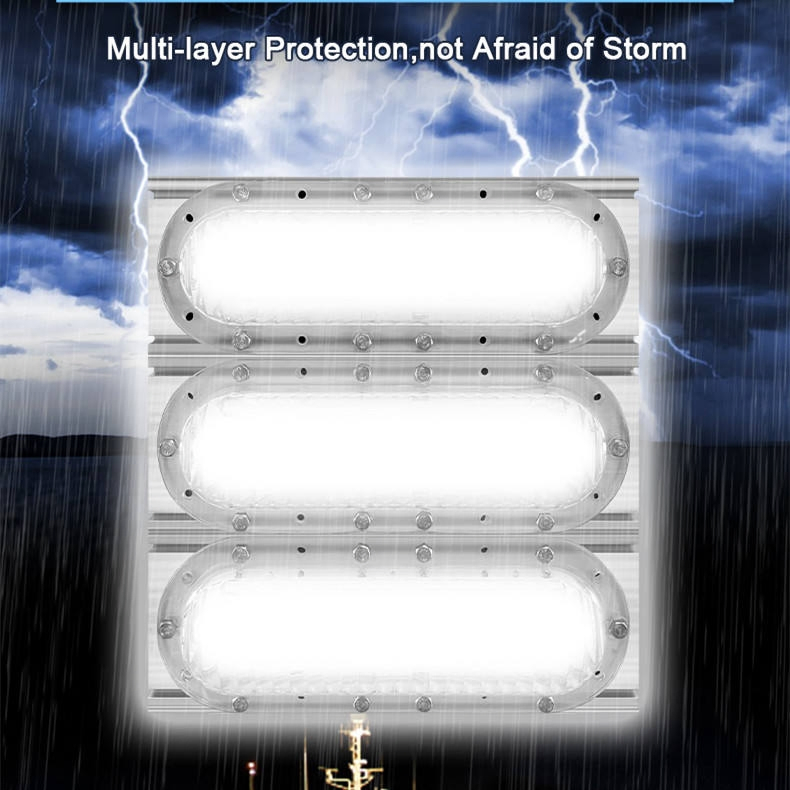 1000W Green LED Fishing Light Boat Submersible Squid Tuna Deep Sea Attracting Lamp