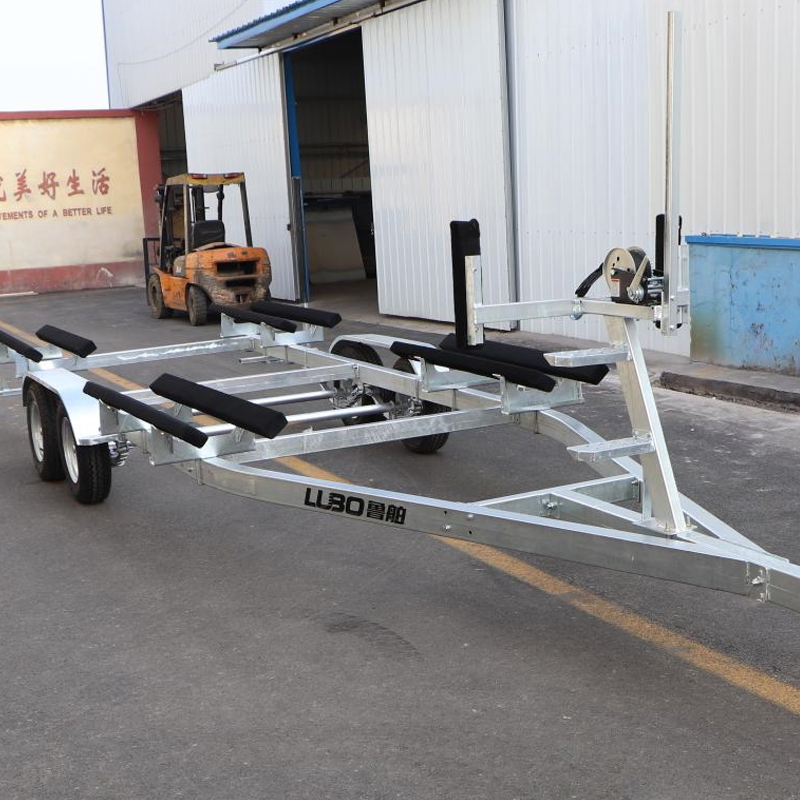 Pontoon Trailer Lubo Boat Trailer Single Tandem Triple Axle Trailer for Pontoon