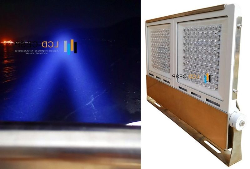 Industrial Marine Light 100W Fishing Boat Floodlight 220V Lighting 150lm/W