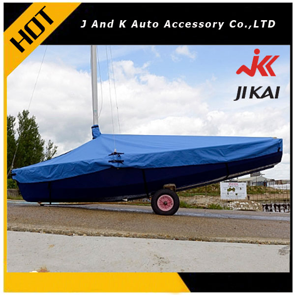 Boat Accessory High Quality Colorfastness Treatment and UV Treatment Waterproof Boat Covers