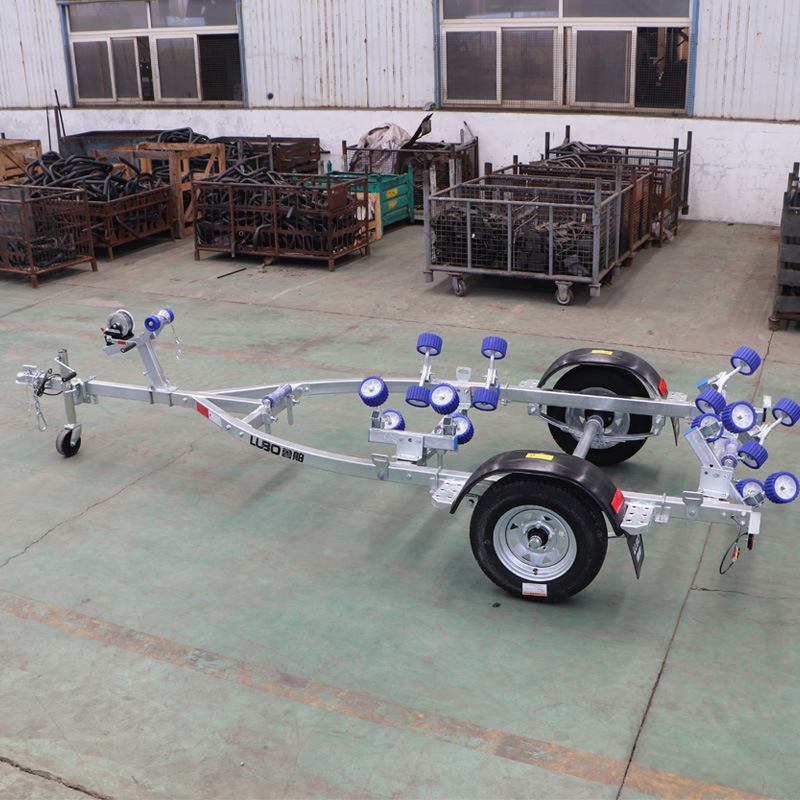 China Trailer Factory Sale Cheap Galvanized Boat Trailer