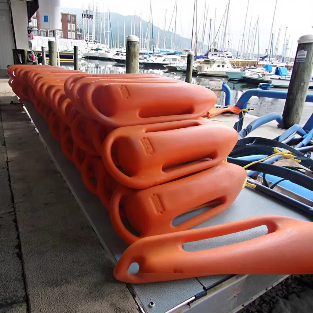 1000L Double Layer Floating Barrier Safety Floating Barrier Floating Buoy Offshore Barrier Blow Molding Machine