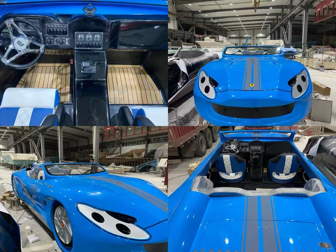 High Speed 5 People Water Sport Jet Car Boat Jet Ski Boat