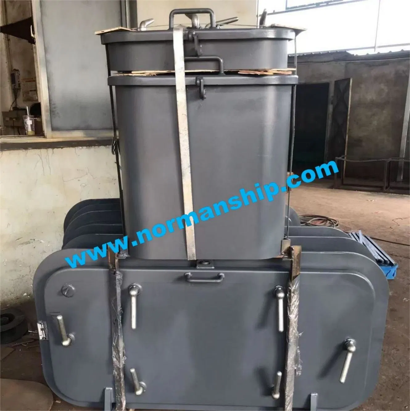 Steel Pressure Resistant Water-Tight Hatch Cover for Marine and Boat