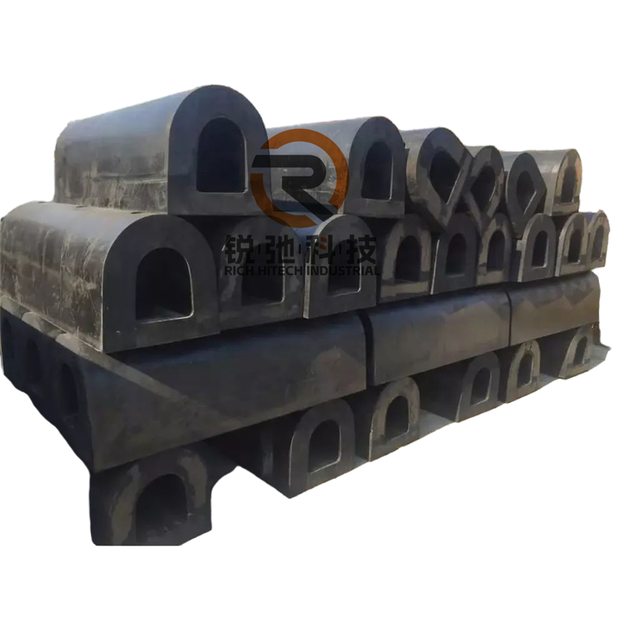 D Shape Marine Rubber Fender Rubber Dock Fender Boat Fender Pneumatic Marine Rubber Fender Bumper Port Fender Harbor Marine Fender Dock