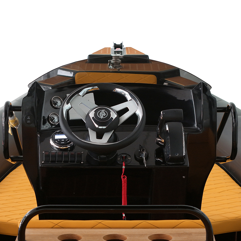 Albania New 760 Recreational Hypalon Fiberglass Rigid Hull Inflatable Sport /Motor/Fishing/Crusier Yacht /Tourist /Speed /Sport /Rib Inflatable Boat with Engine