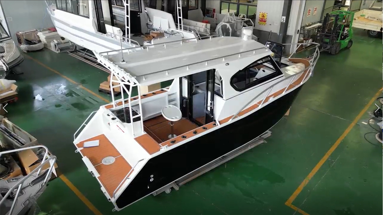 25FT Speed Welded Aluminum Cabin Yacht Fishing Vessels Boat for Sale in Australia