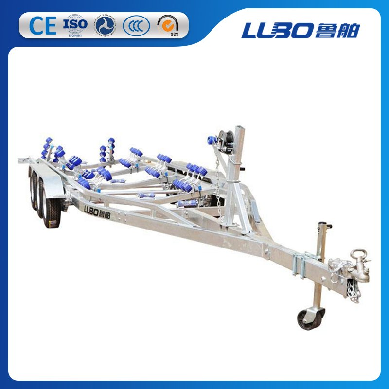Watercraft Trailer 3500kg 3 Axle Galvanized Boat Trailers
