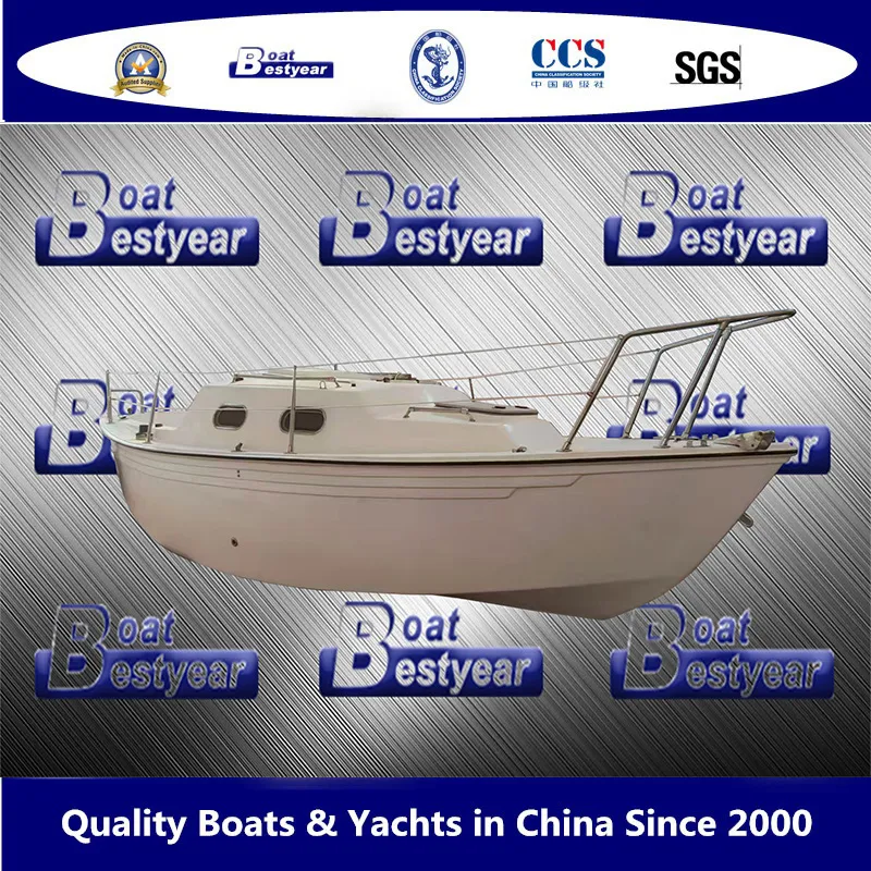 Fiberglass Sailing Boat View 1