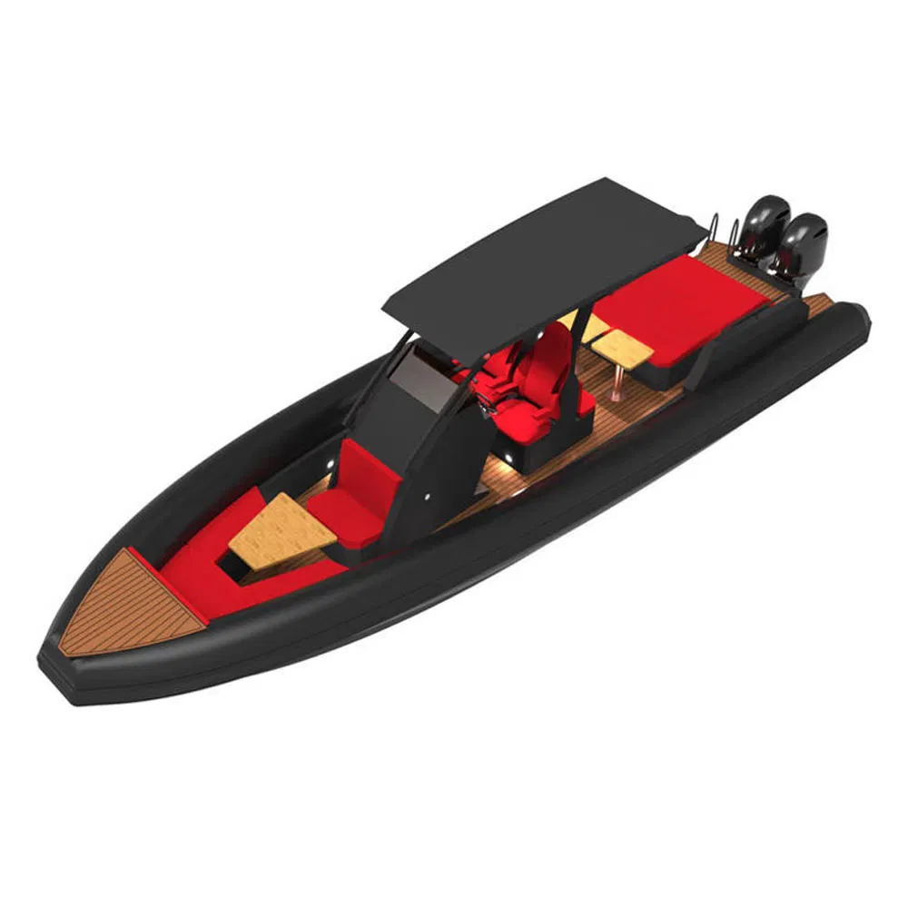 CE Certified Cheap Marine Inflatable Catamaran Hotel Patrol 20 Passenger Rib Sail Boat for Sale