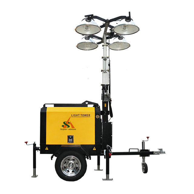 Super-Above Hydraulic Portable Lighting Tower Emergency Lighting