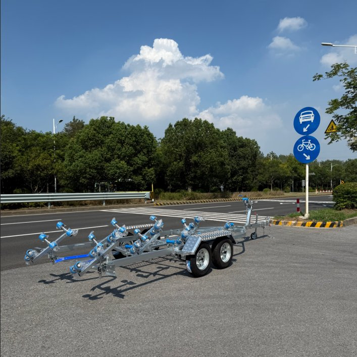 Galvanized 2t Tandem Axles Jet Ski Trailer Boat Trailer for Sales