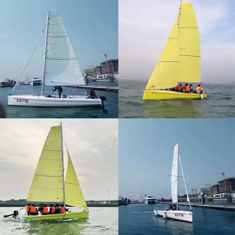 620kgs Displacement Sailboat for Sports Boat