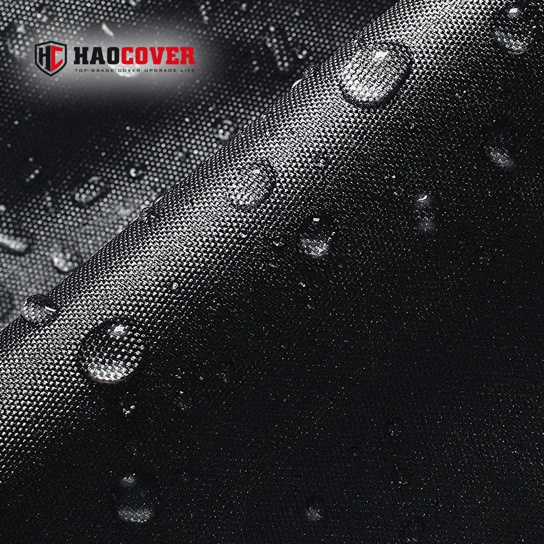 Durable 600d Waterproof Trailerable Boat Cover Tear Proof All Weather Protection