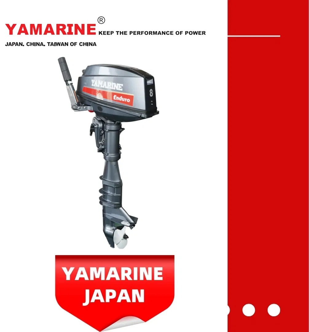 Japan Yamarine 2 Stroke 8HP Outboard Motor &amp; Engine Replace YAMAHA E8dmh