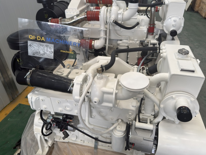 High-Performance 6bt5.9-M160 6lta8.9-M280 Marine Engine with Turbo and Cooler