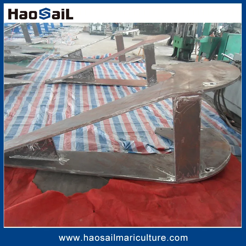 Marine Mooring Stingray Anchor detail