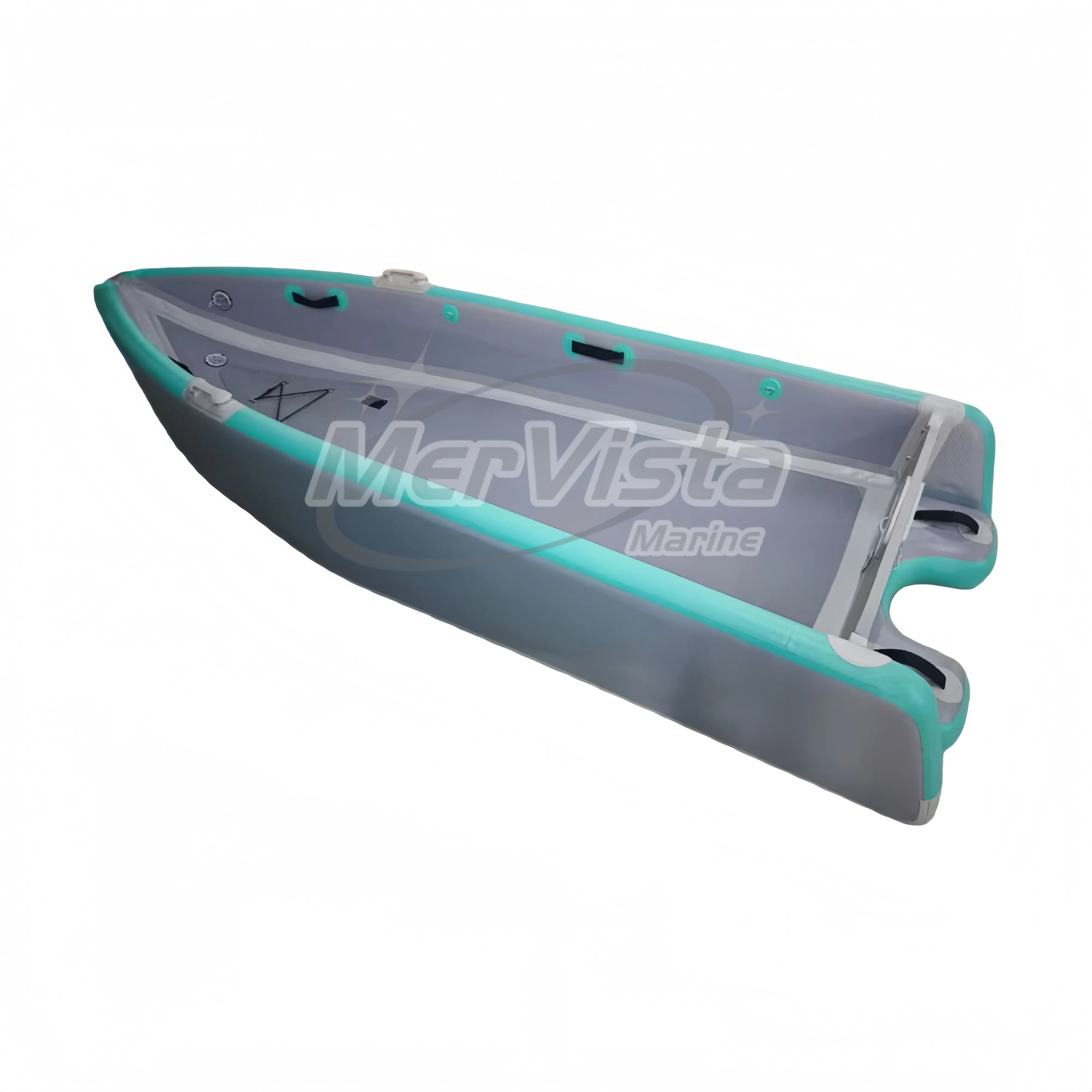 Mervista Marine Gray Green Inflatable Canoe Best for Sea Fishing