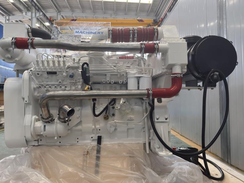 High-Performance 6bt5.9-M160 6lta8.9-M280 Marine Engine with Turbo and Cooler