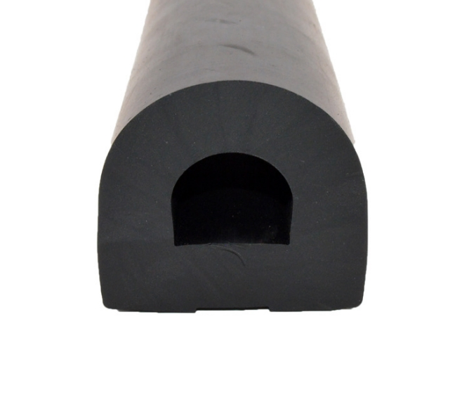 D Type Boat EPDM Rubber Marine Fender Boat Dock Bumpers