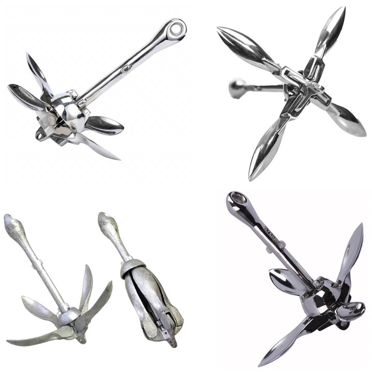 Marine Hradware Yachts Stainless Steel High Polishing Carbon Steel Galvanized Casting High Holding Power Boat Anchor