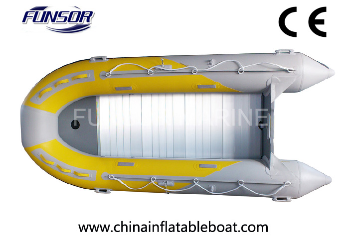 Funsor Inflatable Fishing Boat with Folding Aluminum Floor (D Series 2.0m-4.8m)