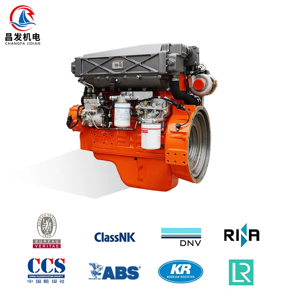 230HP 3000rpm Yuchai High Speed Engine Fishing Boat Motor Marine Diesel Engine for Sale