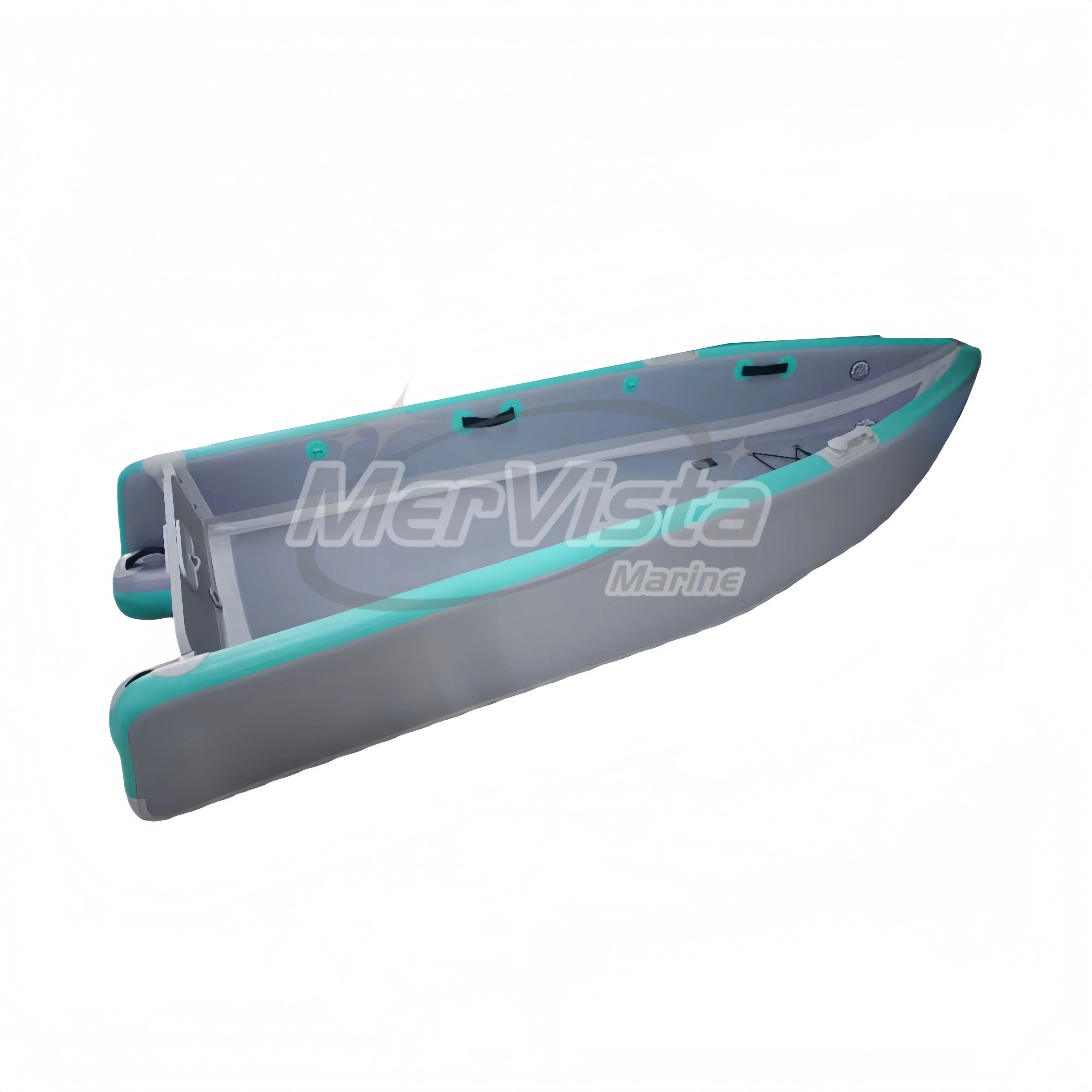 Mervista Marine Gray Green Inflatable Canoe Best for Sea Fishing