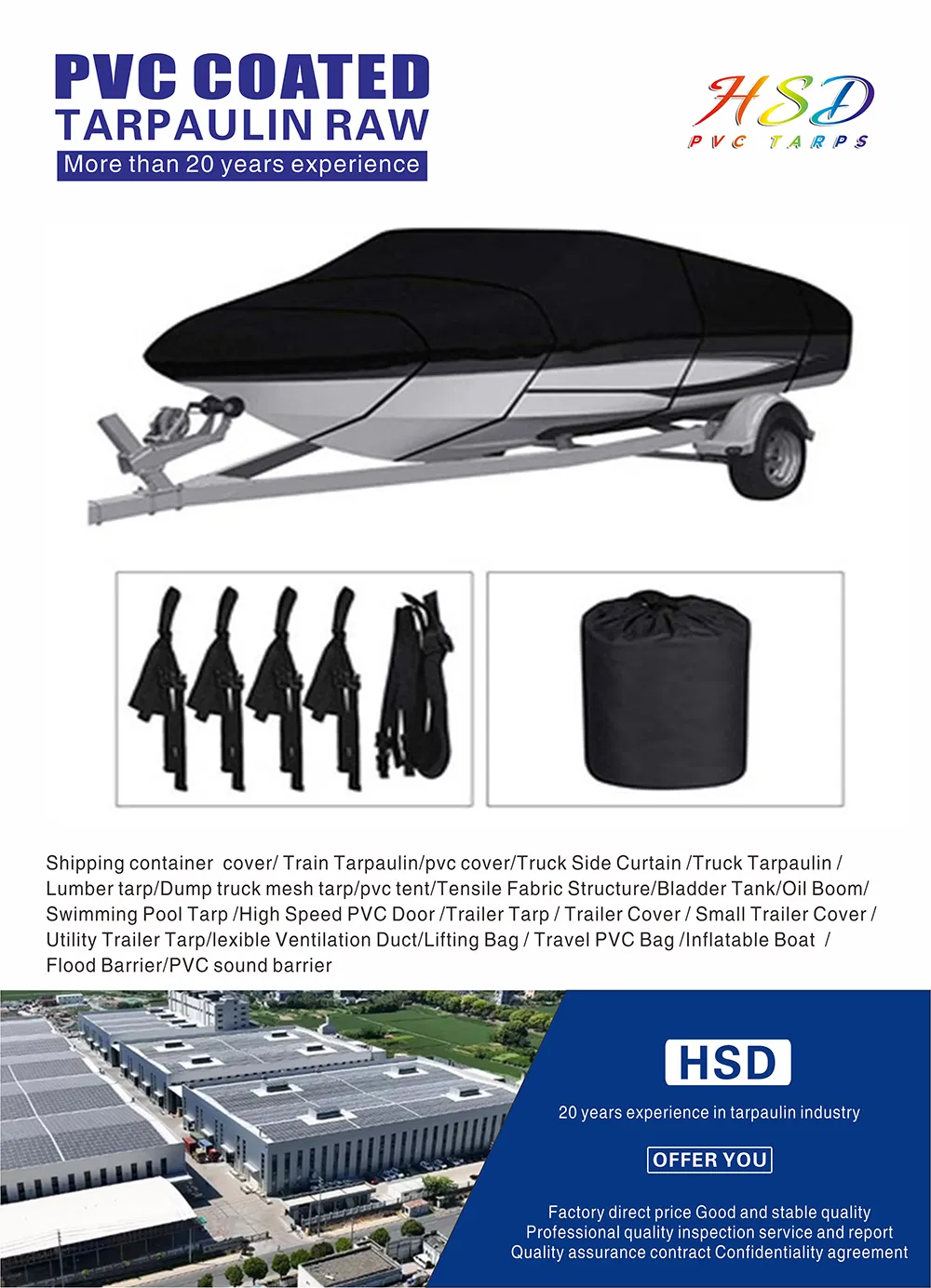 Heavy Duty Boat Cover