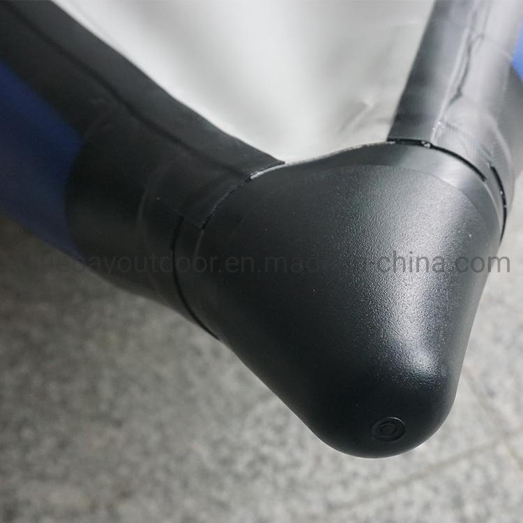 Hot Sale Inflatable Boat Rubber Boat PVC Foot Pedal Fishing Kayak with Fishing Rod Holder