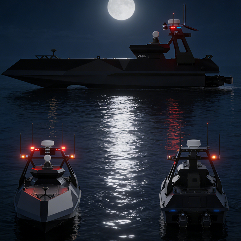 Stable Long-Distance Survey Equipment for Harsh Marine Conditions Ocean Drone