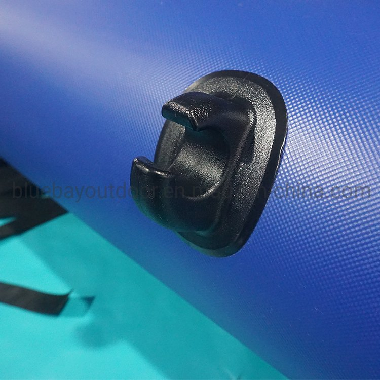 Hot Sale Inflatable Boat Rubber Boat PVC Foot Pedal Fishing Kayak with Fishing Rod Holder